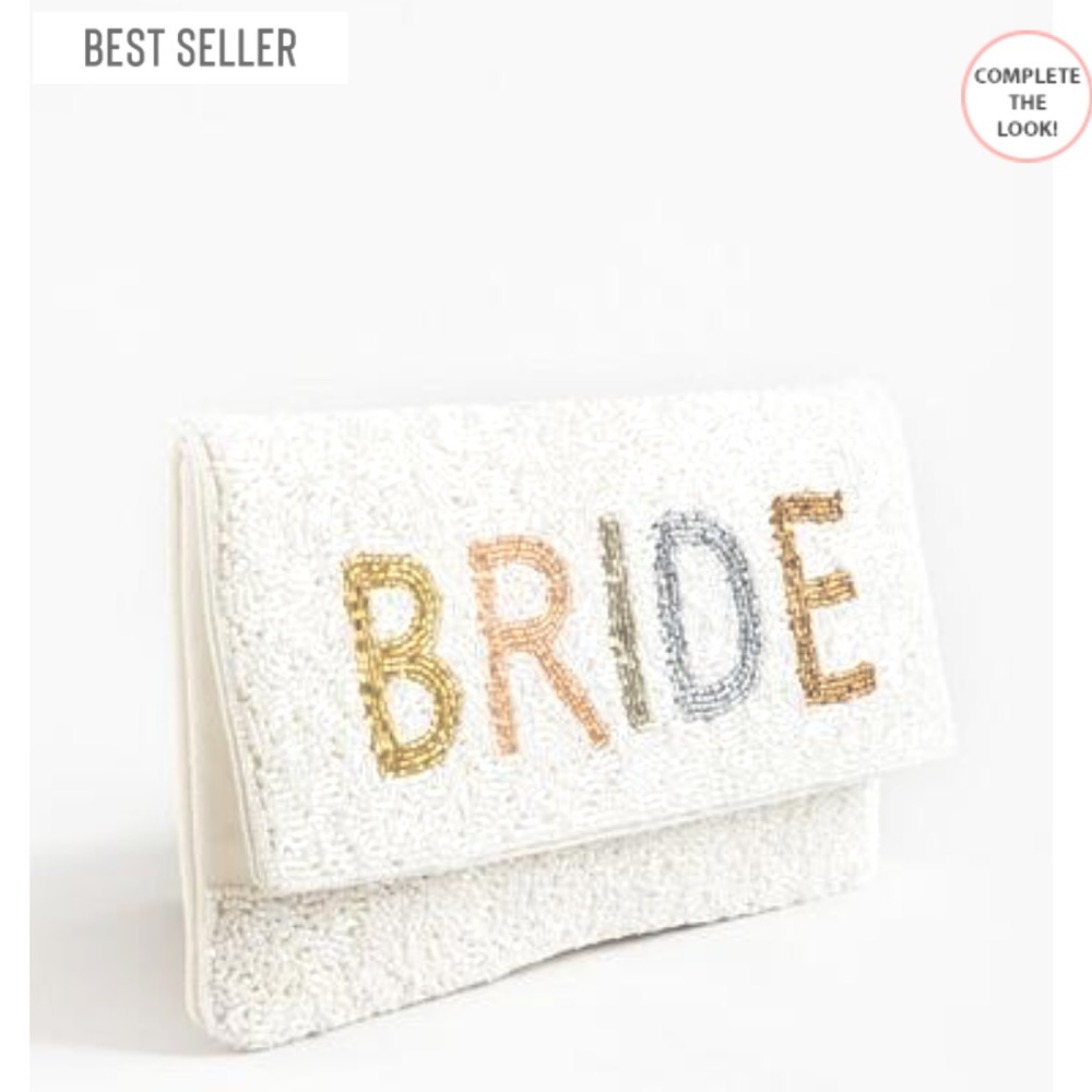 Francesca’s Bride Beaded Clutch